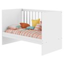 Ver imagem 2 de Berço Americano Soft Branco Acetinado - Tigus Baby