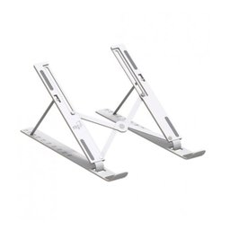 Suporte de Mesa Portátil, Elg, Ntb8520w, para Notebook de 10" a 17,3", 10 Níveis de Altura, Branco - 1