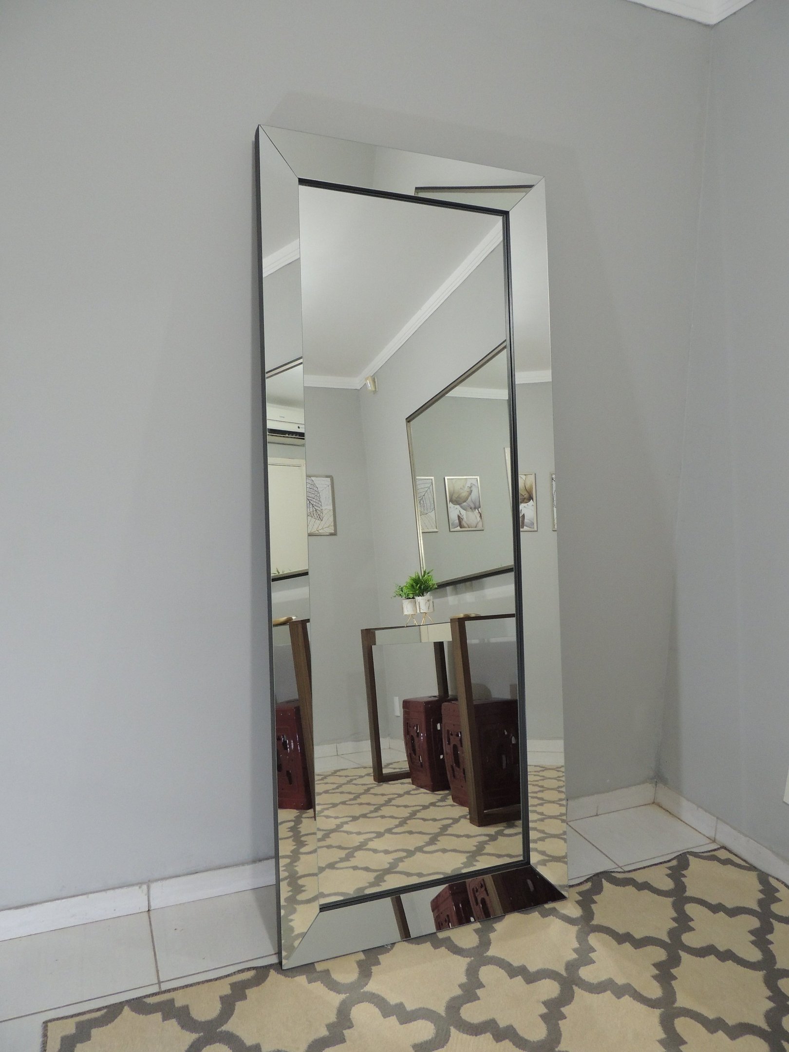 Espelho Decorativo de Parede Slim Fit C120 X A80 X L3 - 4