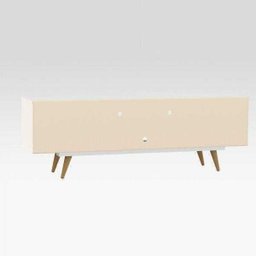 Rack Retro Tv 60 Polegadas 80 Branco Mdf / Mdp 162cm Olivar - 6