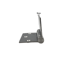 Dobradiça P/ Portas 3,5x3 em Inox 304 Escovado com Rolamento - 9
