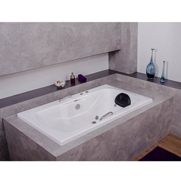 Banheira Hidromassagem Astra Unitá Luxo 150cmx90cmx45cm - 04 Jatos Gel Coat P6 Com Aquecedor - 2