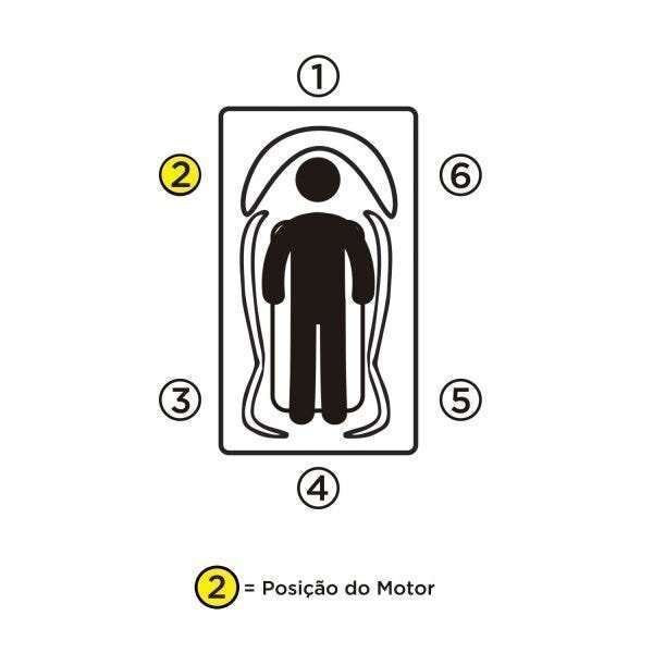 Banheira Hidromassagem Astra Italiana Super Luxo 180cmx80cmx48cm - 03 Jatos Gel Coat P2 Sem Aquecedo - 3