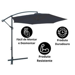 Ombrelone Suspenso 3,00m - 6