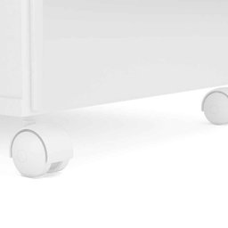 Armário Multiuso 45cm 1 Porta 3 Prateleiras com Espaço para Tábua de Passar 3019 Politorno - 5