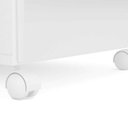 Ver imagem 5 de Armário Multiuso 45cm 1 Porta 3 Prateleiras com Espaço para Tábua de Passar 3019 Politorno