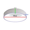 Ver imagem 7 de Luminaria Plafon 3 em 1 Led Iluminaçao Residencial Comercial Quarto Sala de Estar Jantar Casa Recepç