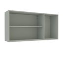 Ver imagem 4 de Armário Aéreo de Cozinha Modular 3 Portas Verde Rubi 120cm Yescasa Oliva