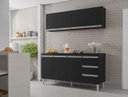 Ver imagem 5 de Armário Aéreo P/ Cozinha Andreia 160cm C/ 4 Portas - Ajl Móveis