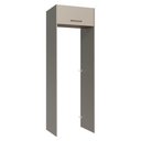 Ver imagem 1 de Porta-geladeira 73 Cm 1 Porta Basculante Crema/rustic/crema Agata Madesa