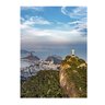 Quadro Rio de Janeiro Luxo Vertical - Tela Única - 60 x 40 cm - Preta - 2
