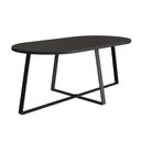 Ver imagem 2 de Mesa de Centro com Pés Metálicos 90x45cm 27941 Artesano - Preto
