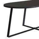 Ver imagem 4 de Mesa de Centro com Pés Metálicos 90x45cm 27941 Artesano - Preto