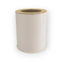 Ver imagem 1 de Lixeira 8l Metal com Tampa Vazada de Bambu Branco Oikos