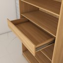 Ver imagem 6 de Armário Multiuso Plaza 2 Portas com Espelho 1 Gaveta - Panorama Móveis