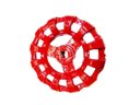 Ver imagem 1 de Volante P/ Registro Hidrante Bruto em Poliamida de 2 1/2 Vermelho Quadrado 9mm Deca Registro Hidrant