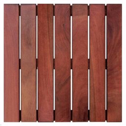 Deck em Placa de Madeira Modular Base Madeira 50x50cm Madersilva - 2