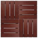 Ver imagem 2 de Deck em Placa de Madeira Modular Base Madeira 30cmx30cm Madersilva