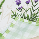 Ver imagem 4 de Toalha de Mesa 8 Lugares Allegra 2,50x1,50m Estampado Tecido Microfibra