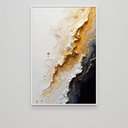 Ver imagem 4 de Quadro Decorativo Efeito 3d Ondas Sala Quarto Casa Escritório