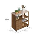 Ver imagem 4 de Balcao Mesa Auxiliar Gourmet Cedro Gold