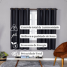 Cortina Blackout 100% Pvc 280cm X 160cm com Ilhos Corta Luz - 2