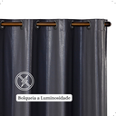 Ver imagem 4 de Cortina Blackout 100% Pvc 280cm X 160cm com Ilhos Corta Luz