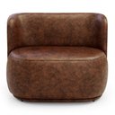 Ver imagem 3 de Kit 02 Poltronas e 01 Namoradeira Orgânica Molly Couríssimo Whisky - Desk Design