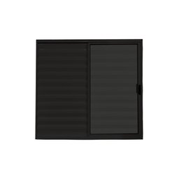 Veneziana 3 Folhas Preto 100x100 Linha 18 Esmeralda - 1