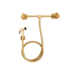 Ducha Higiênica com Misturador Externo 1/4 de Volta Dourado C72 Samer - 1