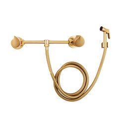 Ducha Higiênica com Misturador Externo 1/4 de Volta Dourado C72 Samer - 3