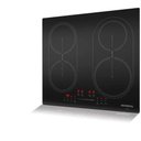 Ver imagem 1 de Cooktop 4 Bocas de Indução Mondial 7000w com Função Turbo Preto 220v - Cti-03