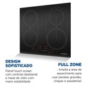 Ver imagem 3 de Cooktop 4 Bocas de Indução Mondial 7000w com Função Turbo Preto 220v - Cti-03