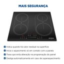 Ver imagem 5 de Cooktop 4 Bocas de Indução Mondial 7000w com Função Turbo Preto 220v - Cti-03