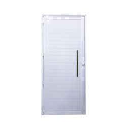 Porta Lambril D 210x100 com Puxador e Rolete Branco - 1