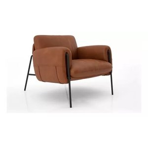 Poltrona Decorativa Versátil Luxo Serrana - Zahav Estofados:marrom