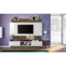 Estante Home para Tv Até 55 Polegadas 2 Portas de Correr Tb113 Dalla Costa - 3 Estante Home para Tv Até 55 Polegadas 2 Portas de Correr Tb113 Dalla Costa - 3