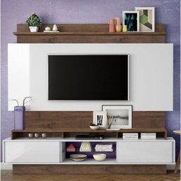 Estante Home para Tv Até 55 Polegadas 2 Portas de Correr Tb113 Dalla Costa - 1 Estante Home para Tv Até 55 Polegadas 2 Portas de Correr Tb113 Dalla Costa - 1