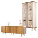 Ver imagem 2 de Buffet Salutti e Cristaleira Évora Off White Cinamomo – Hb Móveis