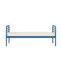 Ver mais imagens de Cama Solteiro em Ferro Aço Carbono Tubular Teko Casatema MadeiraOriginals Azul/Álamo