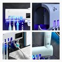 Ver mais imagens de Suporte para Escovas e Pasta de Dente com Esterizador