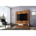 Ver imagem 5 de Estante Home para TV até 40 Polegadas Quadriculado LED TB125L Dalla Costa