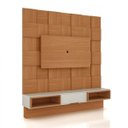 Ver imagem 3 de Estante Home para TV até 40 Polegadas Quadriculado LED TB125L Dalla Costa