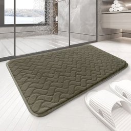 1 Tapete Banheiro Super Soft Macio Antiderrapante Orka 40x60 - 1