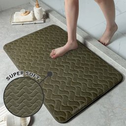1 Tapete Banheiro Super Soft Macio Antiderrapante Orka 40x60 - 4