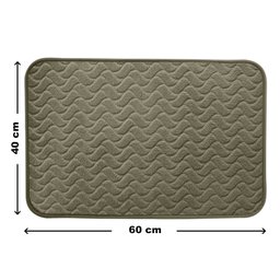 1 Tapete Banheiro Super Soft Macio Antiderrapante Orka 40x60 - 6