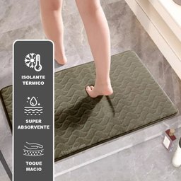 1 Tapete Banheiro Super Soft Macio Antiderrapante Orka 40x60 - 2