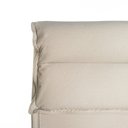 Ver imagem 4 de Cabeceira Queen Emaya Estofada Aveludado 180cm x 122cm Bege Casavee
