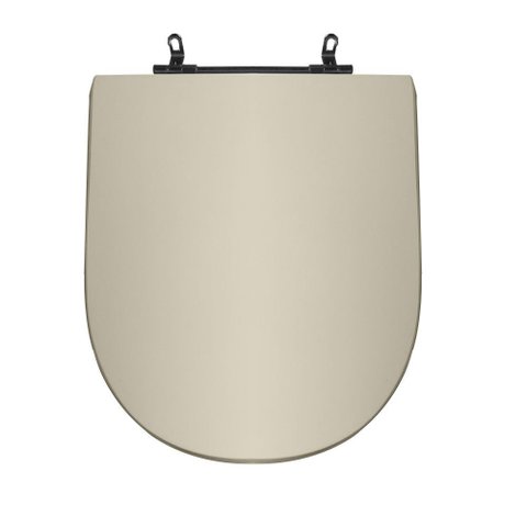 Assento Sanitário Poliéster para Louça Duna (deca) Aço (reb. Oculto) Creme