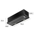 Ver imagem 3 de Depurador de Ar 90 Cm Retrátil Efficient com Luz de Led De9rb Electrolux